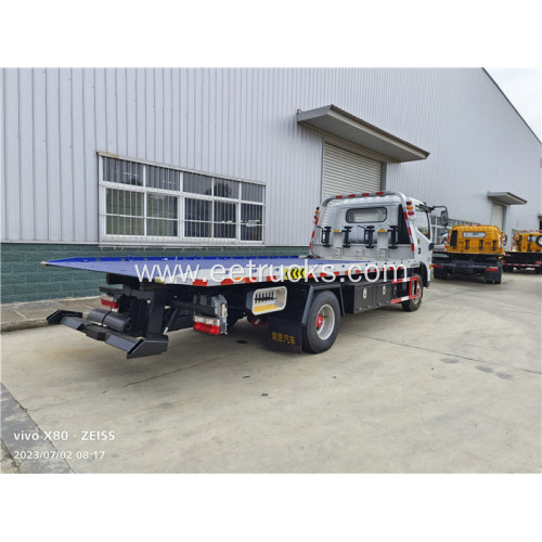 4 ton Dongfeng Flatbed Tow Truck